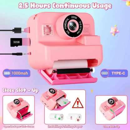 Digital Children Instant Print Camera